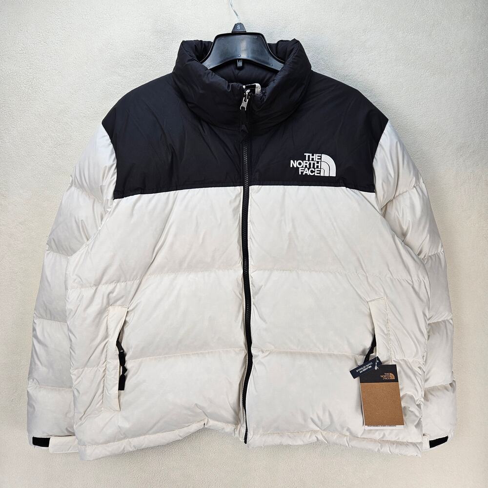 THE NORTH FACE WOMEN'S XXL 1996 RETRO NUPTSE JACKET 700 FILL POWER BLACK WHITE